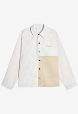 Axel Arigato Block Long-Sleeved Shirt A2159001BEIGE