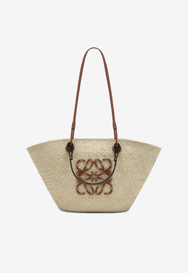 Loewe Medium Anagram Basket Bag Beige A223T43X02NF/S_LOEW-2435