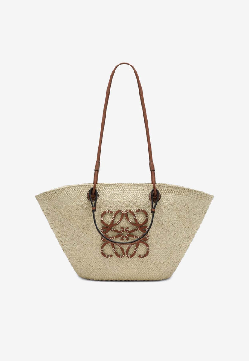 Loewe Medium Anagram Basket Bag Beige A223T43X02NF/S_LOEW-2435