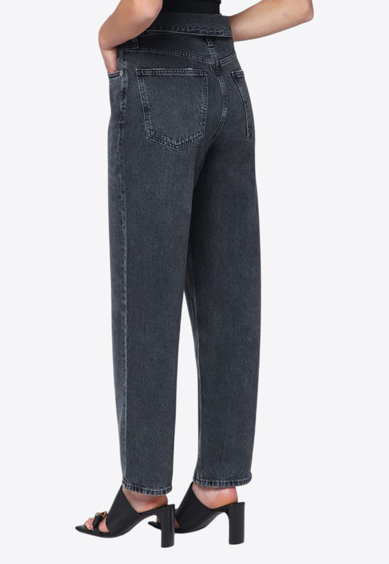 Agolde Echo Straight-Leg Jeans Gray A2491818/R_AGOLD-ZYR