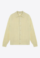 Auralee Wool and Cashmere Cardigan Yellow A24AS01SCWO/P_AURA-LY