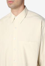 Auralee Classic Long-Sleeved Shirt Beige A24AS02TNCO/P_AURA-LE