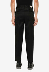 Briglia 1949 Portofinos Wool Tailored Pants Black PORTOFINOS40017700010_ebf55808-141f-424d-9c09-a76921c7b915