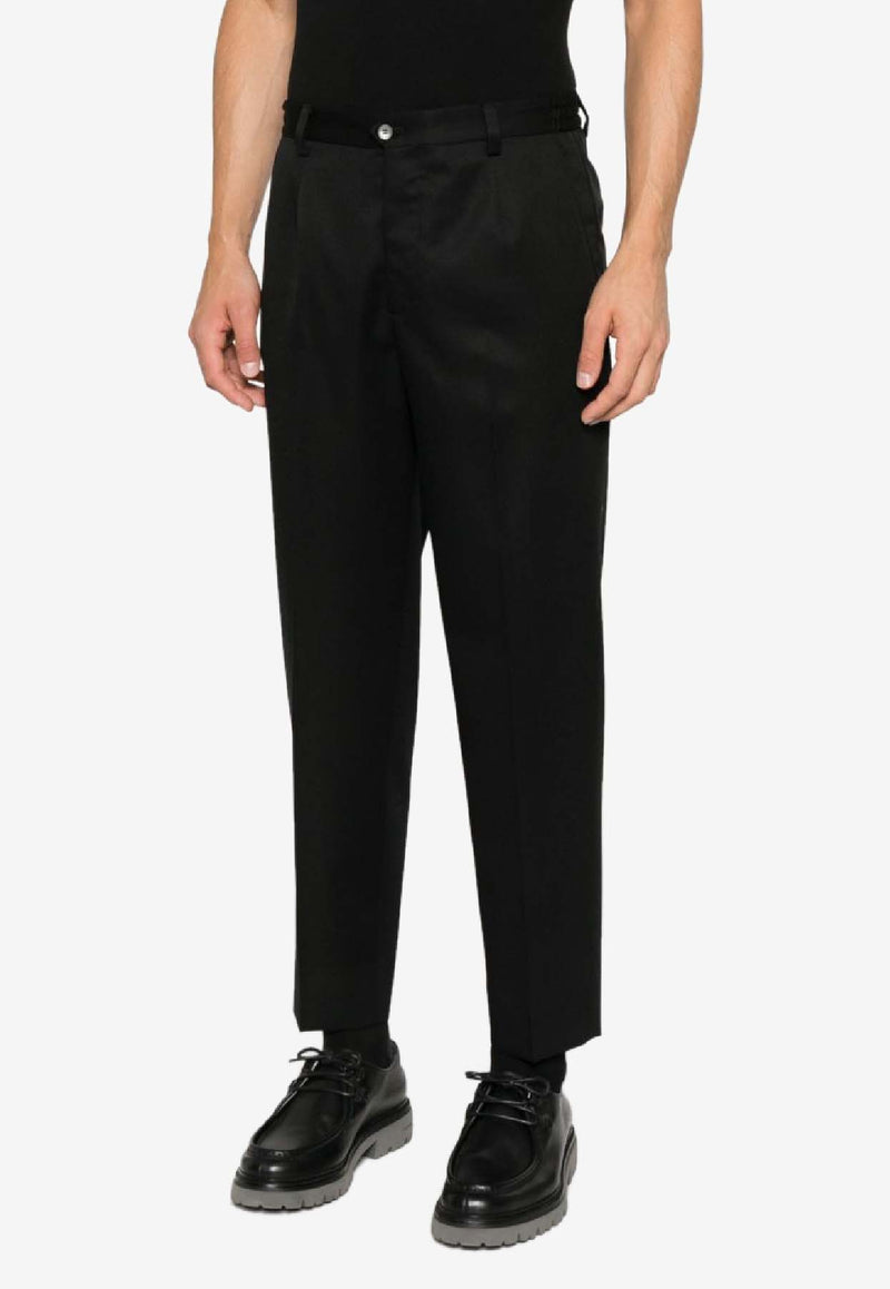 Briglia 1949 Portofinos Wool Tailored Pants Black PORTOFINOS40017700010_ebf55808-141f-424d-9c09-a76921c7b915