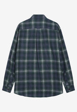 Auralee Checked Wool Long-Sleeved Shirt Multicolor A25AS01WNWO/R_AURA-FN