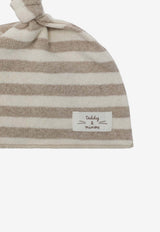Teddy & Minou Babies Striped Beanie Beige A25TEO0002M1091CO/R_TEDDY-124
