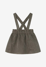 Teddy & Minou Baby Girls Corduroy Overalls Green A25TST0001V0020CO/R_TEDDY-594