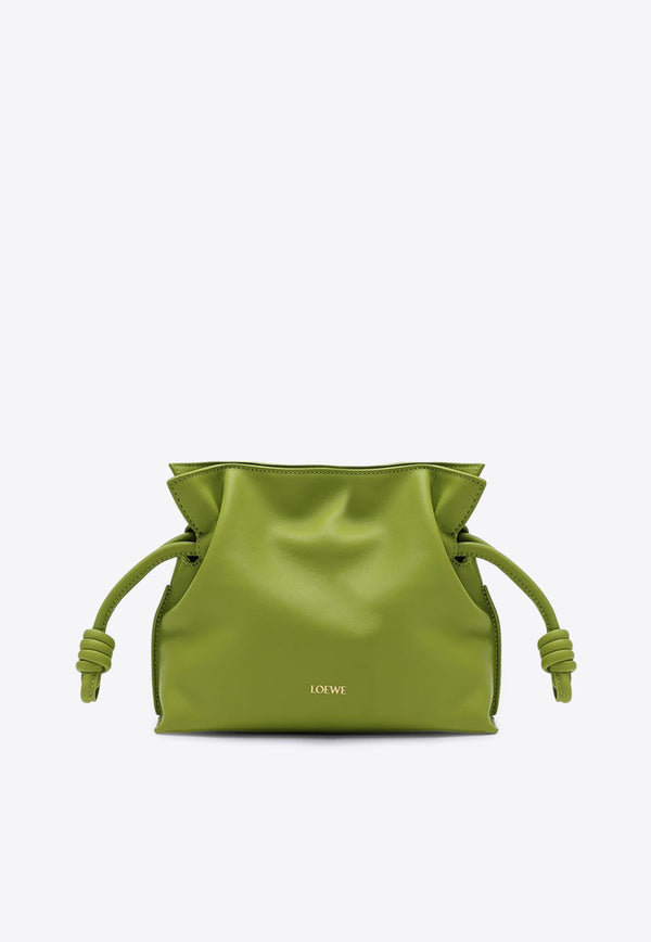 Loewe Mini Flamenco Calf Leather Clutch Bag Green A411FC2X73LE/P_LOEW-1718