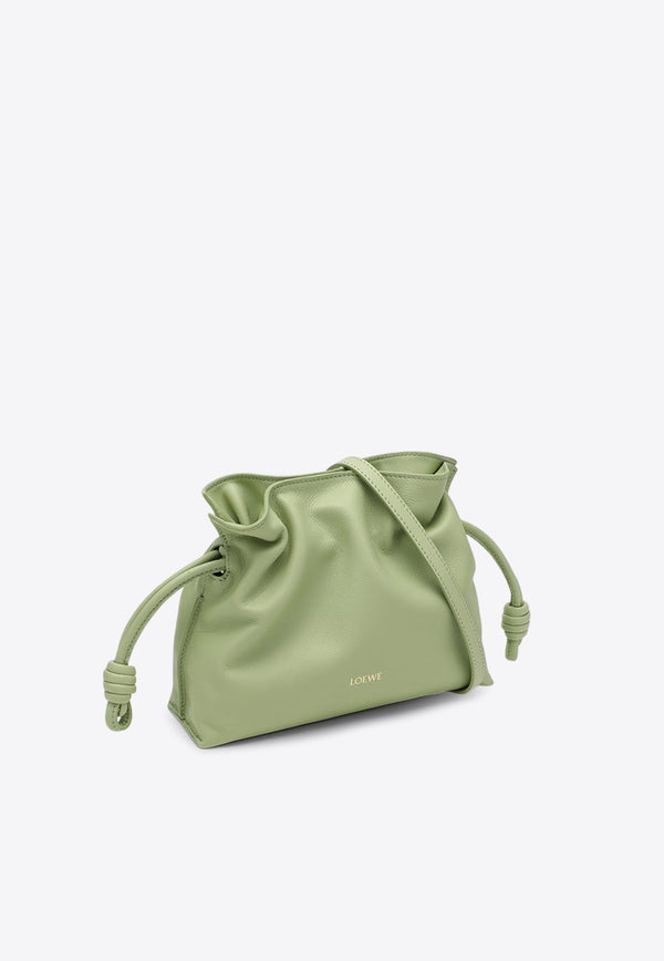 Loewe Mini Flamenco Leather Shoulder Bag Green A411FC2X73LE/P_LOEW-3916