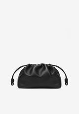 Loewe Medium Flamenco Nappa Leather Shoulder Bag Black A411FCRX02LE/Q_LOEW-1100