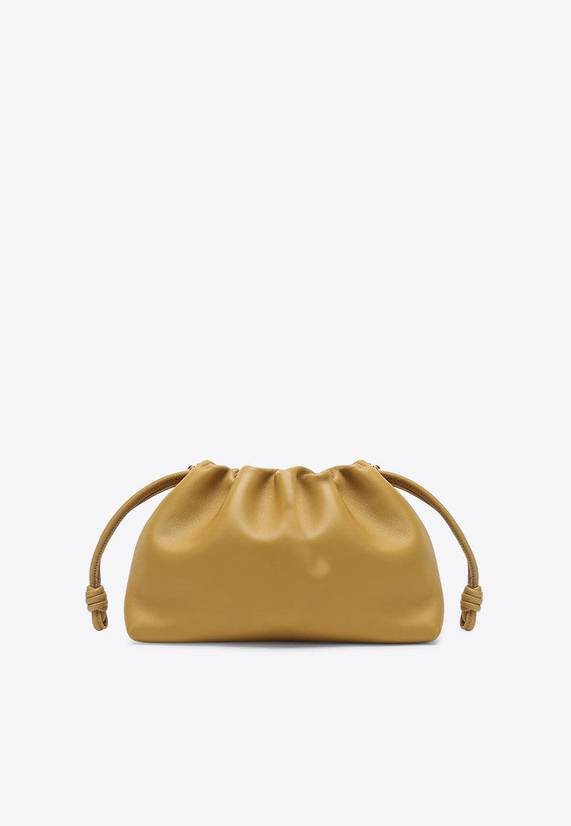 Loewe Medium Flamenco Leather Clutch Bag Camel A411FCRX02LE/R_LOEW-6715