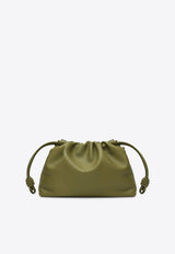 Loewe Medium Flamenco Leather Clutch Bag Green A411FCRX75LE/R_LOEW-4221
