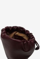 Loewe Flamenco Calf Leather Bucket Bag Burgundy A411FPBX02LE/P_LOEW-7240