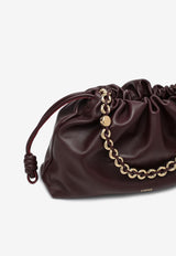 Loewe Large Flamenco Nappa Leather Shoulder Bag Burgundy A411FPDX01LE/Q_LOEW-7240