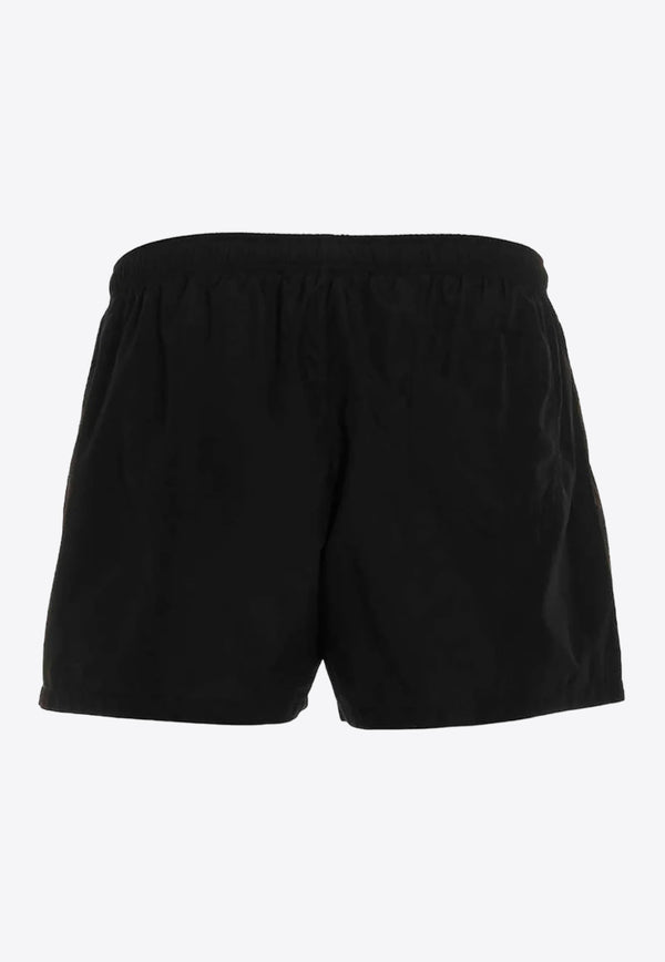 Moschino Logo-Embroidered Swim Shorts A4201 0274 1555