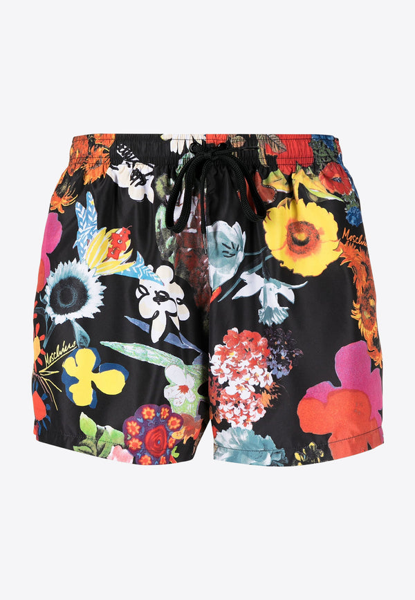 Moschino Floral Swim Shorts A4201 2075 1888