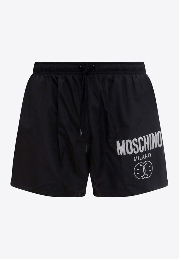 Moschino Logo-Printed Swim Shorts A4204 2074 1555