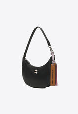 Karl Lagerfeld Ikon Half-Moon Shoulder Bag Black A4W30007_BLACK