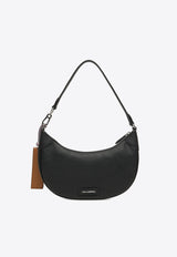 Karl Lagerfeld Ikon Half-Moon Shoulder Bag Black A4W30007_BLACK