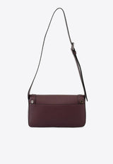 Karl Lagerfeld K/Rocky Marais Studded Shoulder Bag Burgundy A4W30121_BURGUNDY