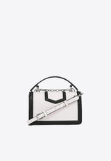 Karl Lagerfeld Small K-nova Crossbody Bag Monochrome A4W30277_BLACK WHIT