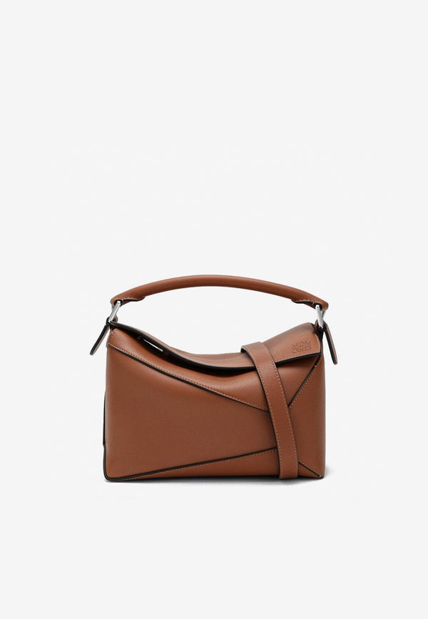 Loewe Small Puzzle Top Handle Bag Brown A510P60X41LE/Q_LOEW-2530