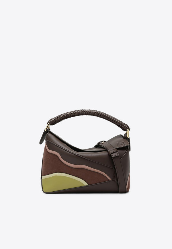 Loewe Small Puzzle Edge Top Handle Bag Multicolor A510P60XB0LE/R_LOEW-0017