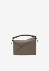 Loewe Mini Puzzle Edge Top Handle Bag Taupe A510P88X60LE/S_LOEW-3170