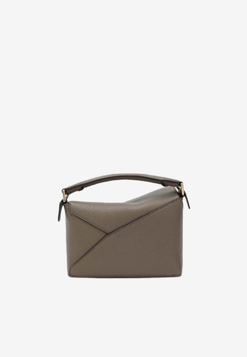Loewe Mini Puzzle Edge Top Handle Bag Taupe A510P88X60LE/S_LOEW-3170