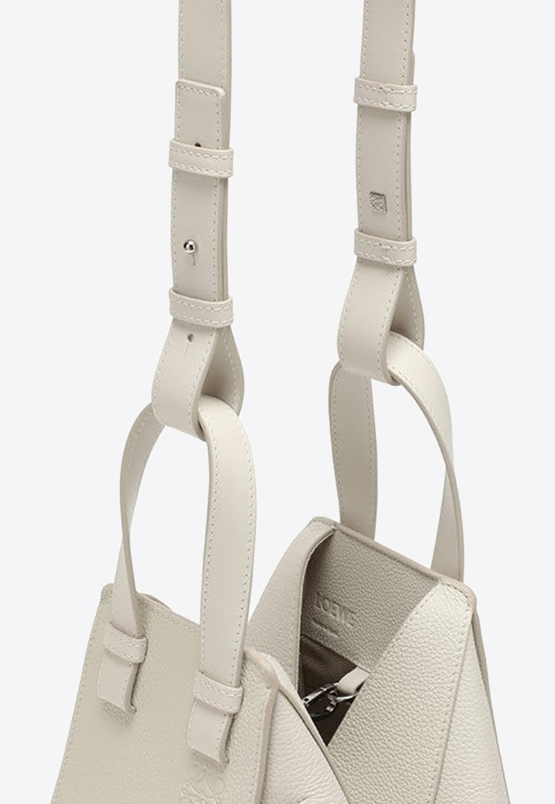 Loewe Hammock Crossbody Bag in Leather White A538H13X03LE/N_LOEW-9567