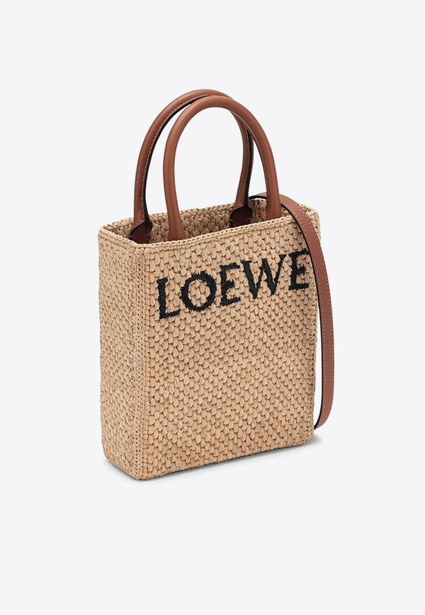 Loewe Standard A5 Raffia Tote Bag A563S30X05NF/O_LOEW-2165 Natural