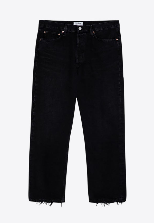 Agolde 90's Frayed Jeans Black A6421157/P_AGOLD-TR