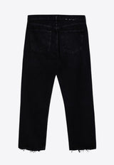 Agolde 90's Frayed Jeans Black A6421157/P_AGOLD-TR