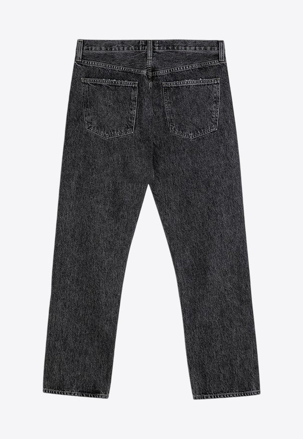 Agolde 90's Washed Frayed Jeans Gray A6421346/P_AGOLD-FRSH