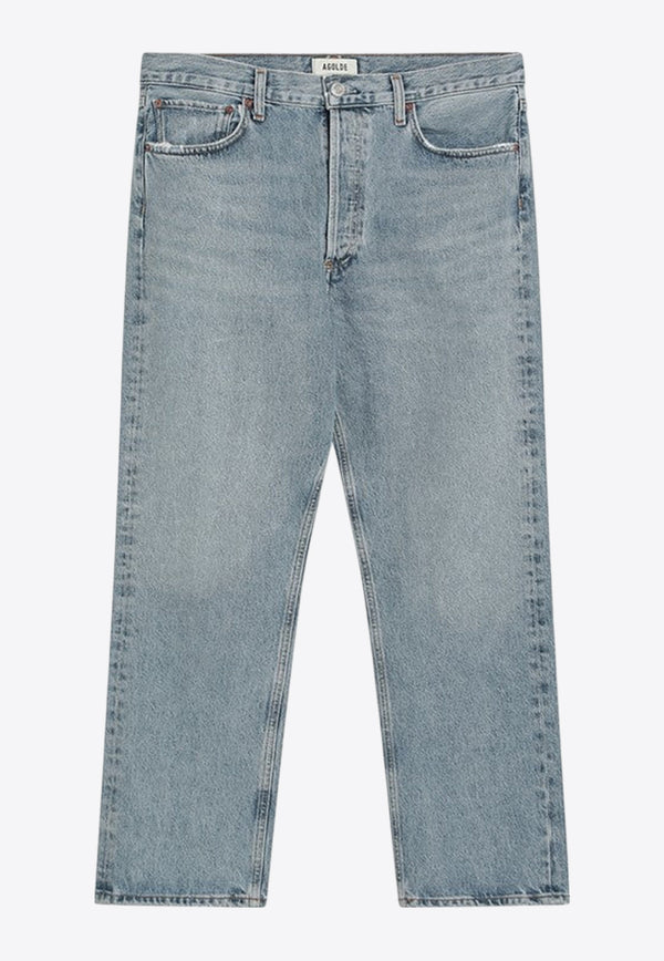 Agolde Classic Washed Jeans Blue A642F1206/Q_AGOLD-FORCE