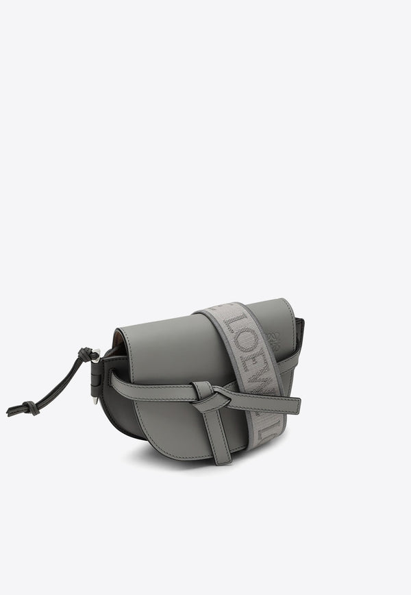 Loewe Mini Gate Dual Shoulder Bag A650N46X28LE/O_LOEW-1153 Gray