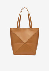 Loewe Medium Puzzle Fold Leather Tote Bag Camel A657G50X01LE/P_LOEW-2586