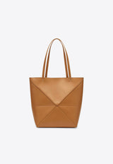 Loewe Medium Puzzle Fold Calf Leather Tote Bag Camel A657G50X01LE/R_LOEW-2586