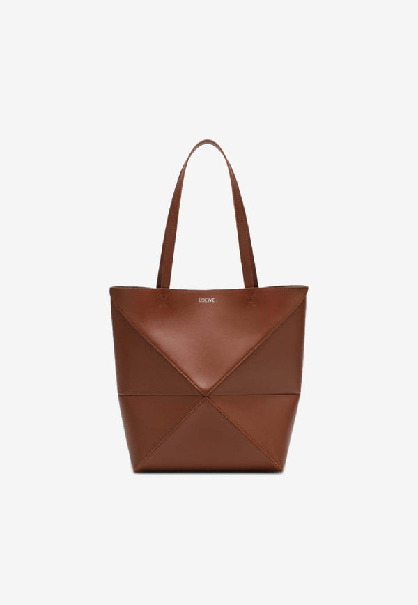 Loewe Medium Puzzle Fold Tote Bag  Brown A657G50X01LE/S_LOEW-4927