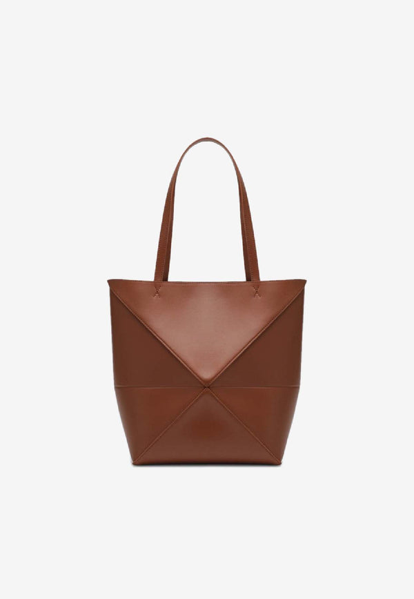 Loewe Medium Puzzle Fold Tote Bag  Brown A657G50X01LE/S_LOEW-4927