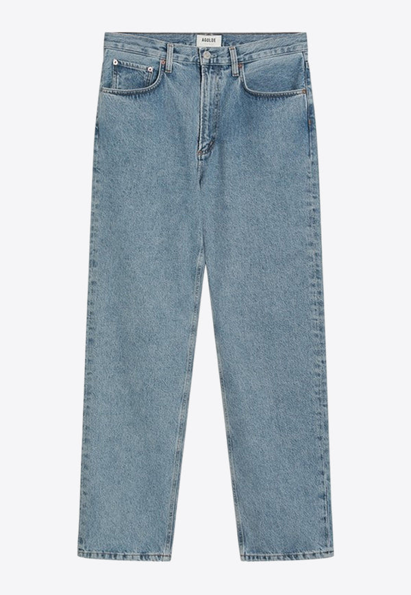 Agolde Classic Straight Jeans Blue A6731206/Q_AGOLD-CIRT