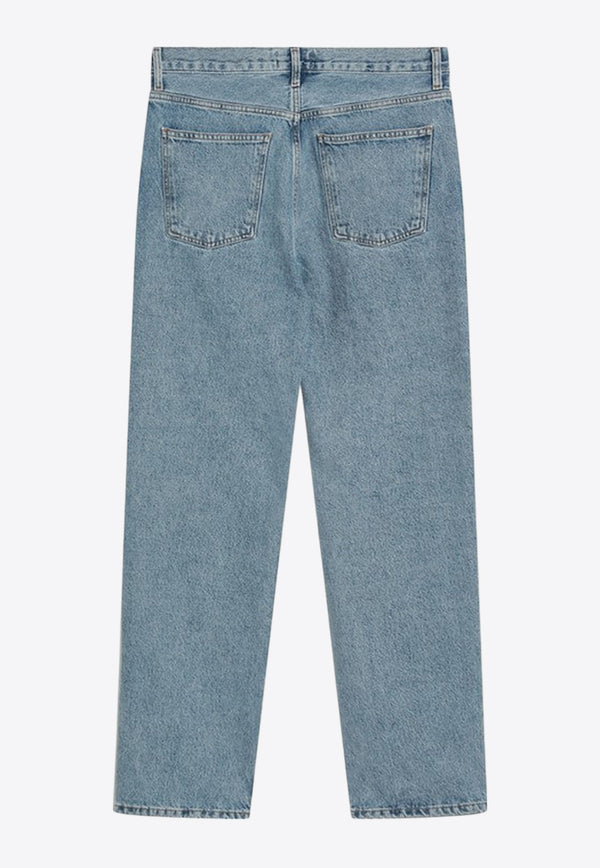 Agolde Classic Straight Jeans Blue A6731206/Q_AGOLD-CIRT