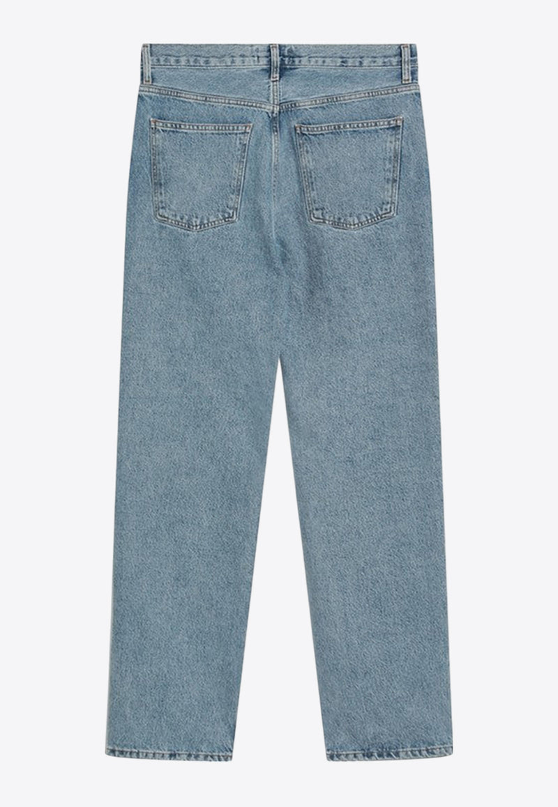 Agolde Classic Straight Jeans Blue A6731206/Q_AGOLD-CIRT