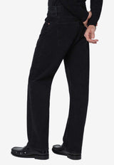 Agolde Magnus Straight-Leg Denim Pants Black A7031683/R_AGOLD-KBR