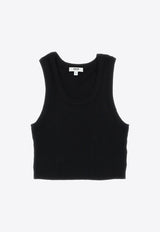 Agolde Cropped Poppy Tank Top Black A7225-1260_000_BLK