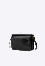 Moschino House Symbols Leather Shoulder Bag A7304 8005 0555