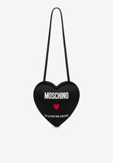 Moschino Heartbeat In Love We Trust Shoulder Bag A7522 8220 4555