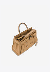 Moschino Trench Top Handle Bag Beige A7529 8214 2018