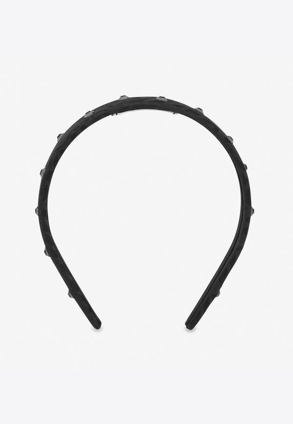 Moschino All-Over Jacquard Logo Headband A7784 8268 2555