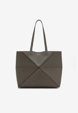Loewe Medium Puzzle Fold Tote Bag  Brown A779PEWX04LE/S_LOEW-3170